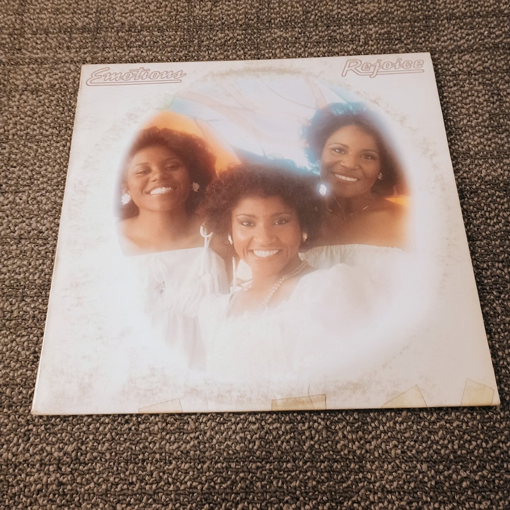 The Emotions Rejoice Vinyl LP 1977 Columbia PC 34762 Best of My Love Soul Funk